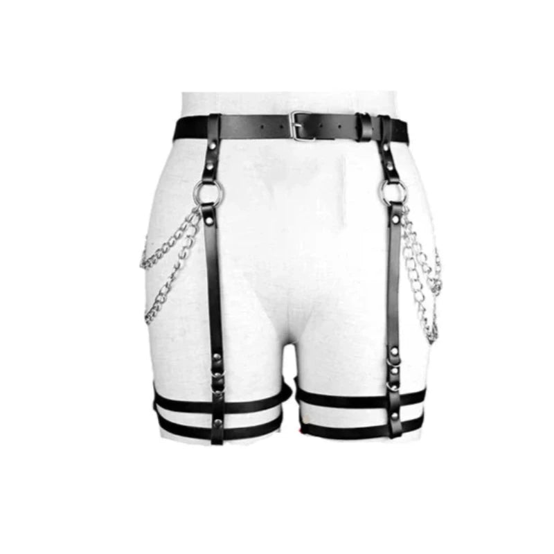 Harness na biodra z paskami na uda