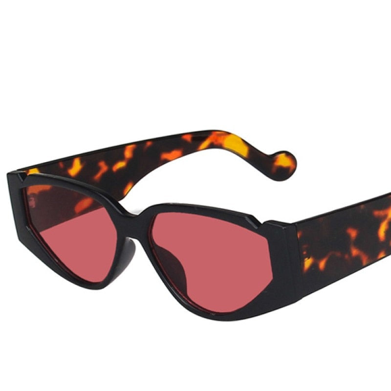 Czerwony Nietypowe okulary przeciwsłoneczne unisex