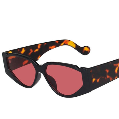 Czerwony Nietypowe okulary przeciwsłoneczne unisex