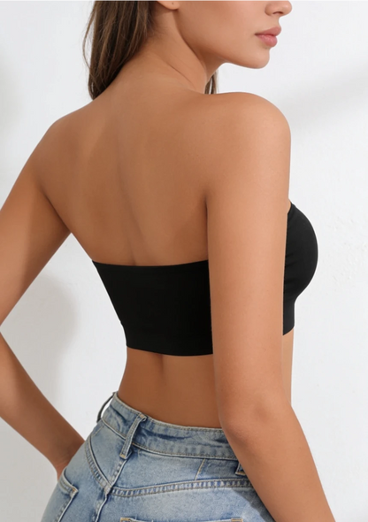 Biustonosz bandeau bez ramiączek