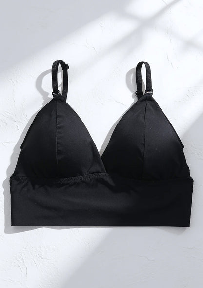 Biustonosz bralette z obniżonym zapięciem