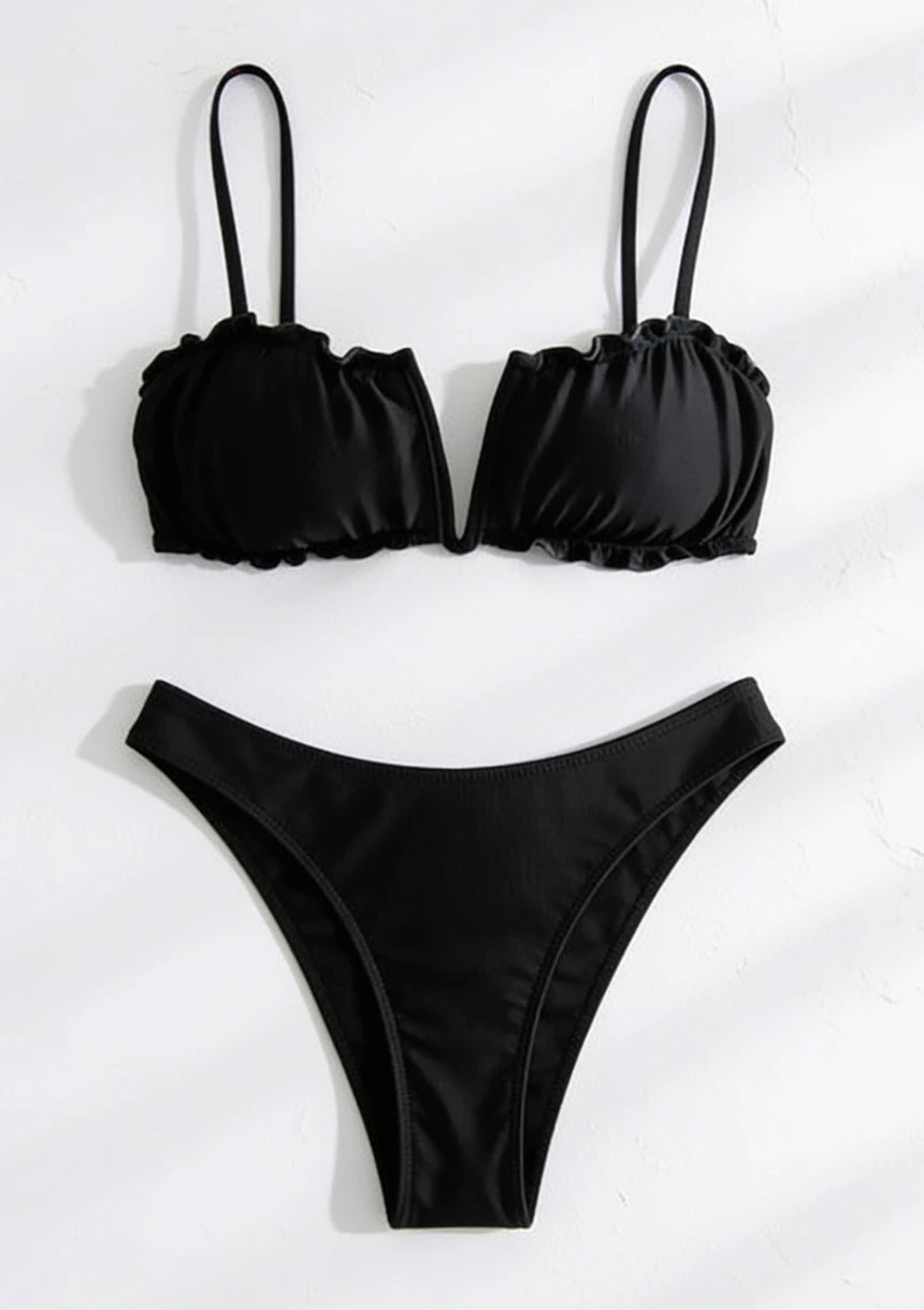 Dwuczęściowy strój kąpielowy bikini push-up