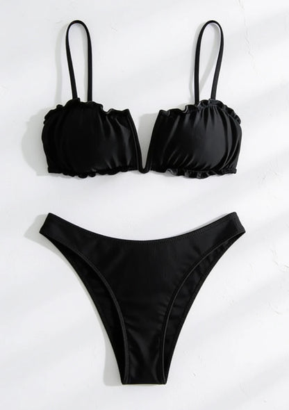Dwuczęściowy strój kąpielowy bikini push-up