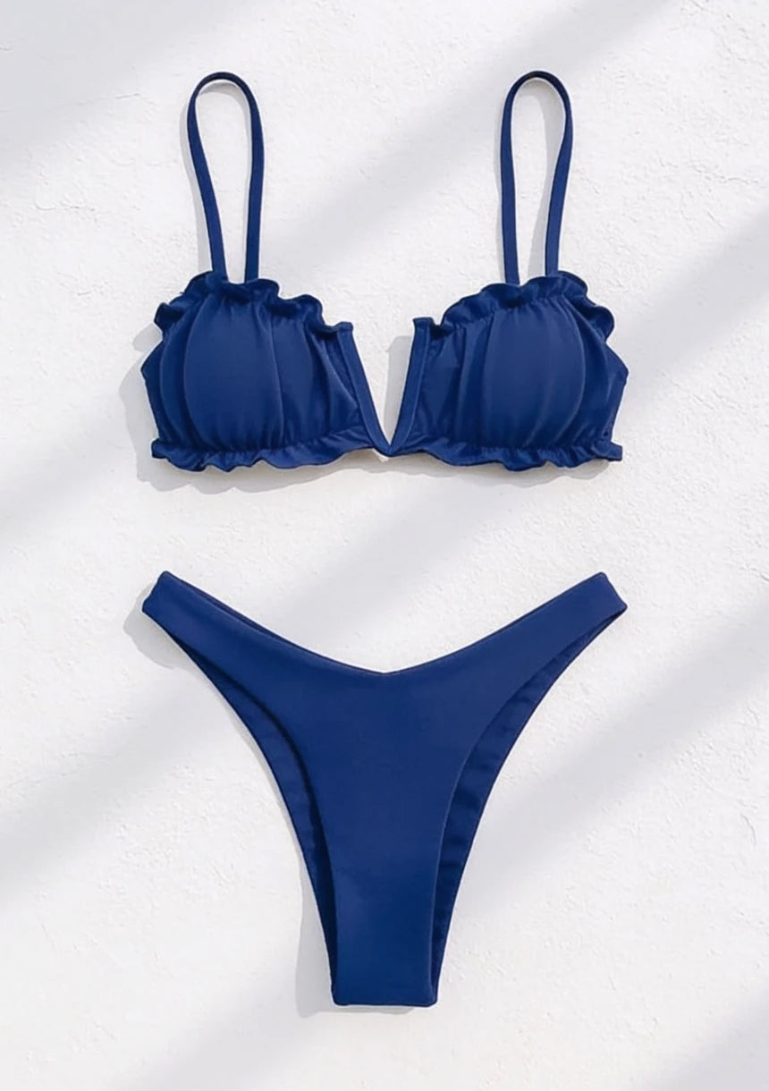 Dwuczęściowy strój kąpielowy bikini push-up