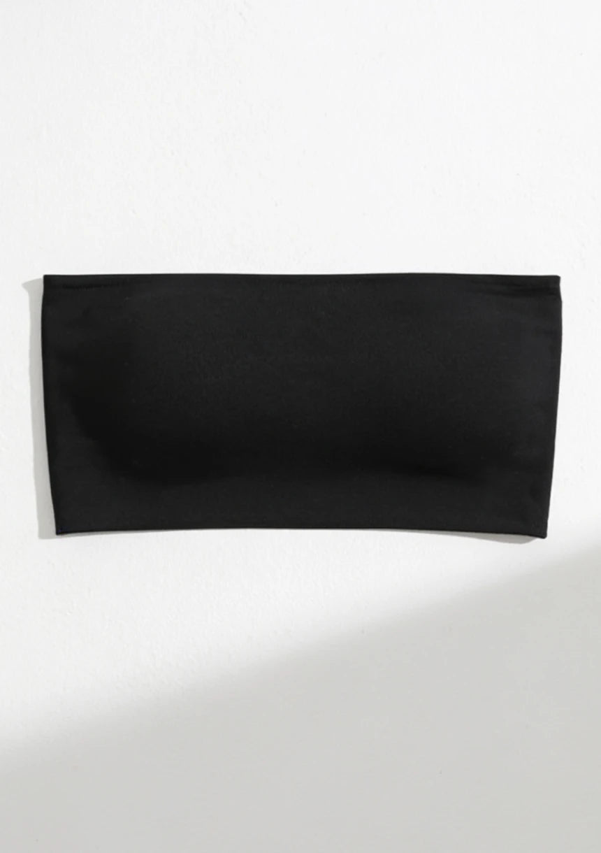 Biustonosz bandeau bez ramiączek