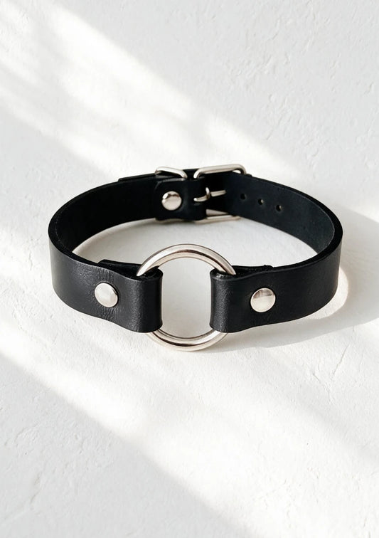 Choker na szyję z elastycznym krojem