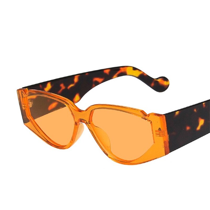 Pomarańczowy Nietypowe okulary przeciwsłoneczne unisex